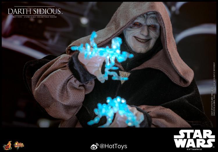 IN STOCK HotToys MMS745 1/6 Star Wars Prequel 3 Darth Sidius Special Edition