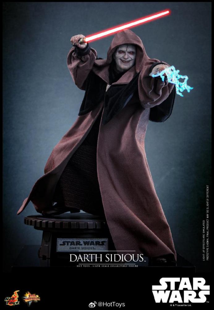 IN STOCK HotToys MMS745 1/6 Star Wars Prequel 3 Darth Sidius Special Edition