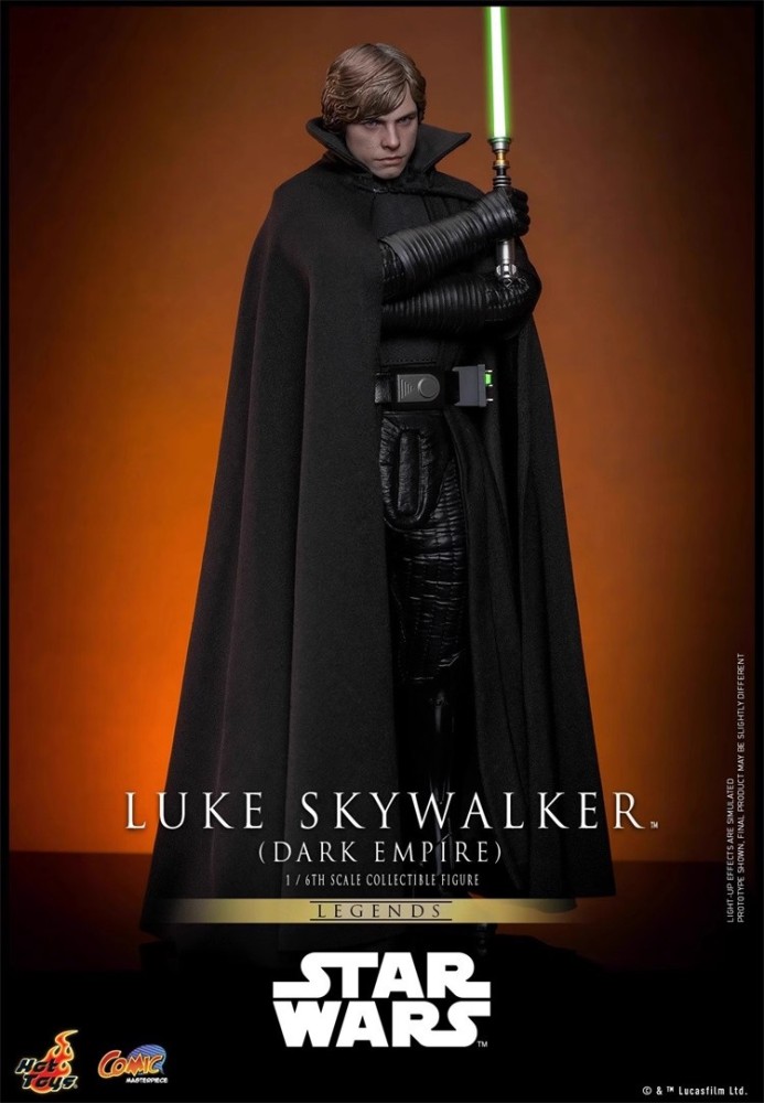 In stock Hot Toys Luke Skywalker Star Wars: Dark Empire CMS019 1/6th Figure（Hair with glue）