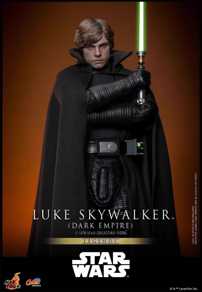 In stock Hot Toys Luke Skywalker Star Wars: Dark Empire CMS019 1/6th Figure（Hair with glue）