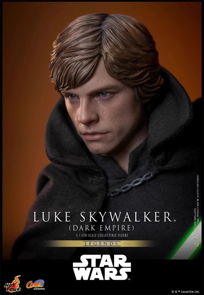 In stock Hot Toys Luke Skywalker Star Wars: Dark Empire CMS019 1/6th Figure（Hair with glue）