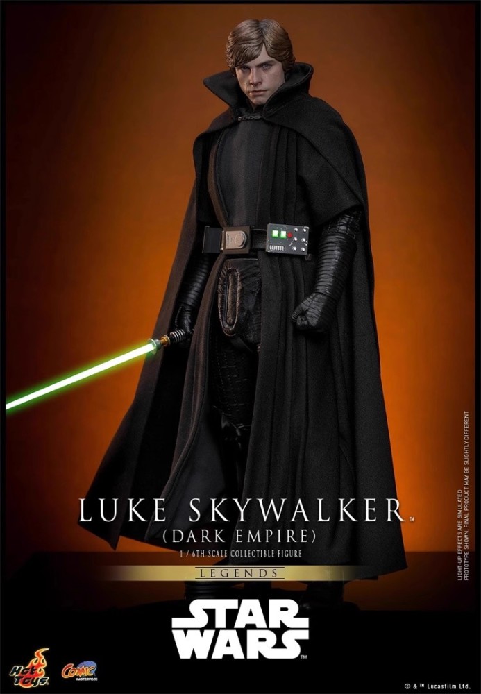 In stock Hot Toys Luke Skywalker Star Wars: Dark Empire CMS019 1/6th Figure（Hair with glue）