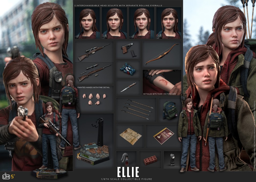 【Pre-order】LIMTOYS 1/6S + Series The Last of Us Ellie LS+02
