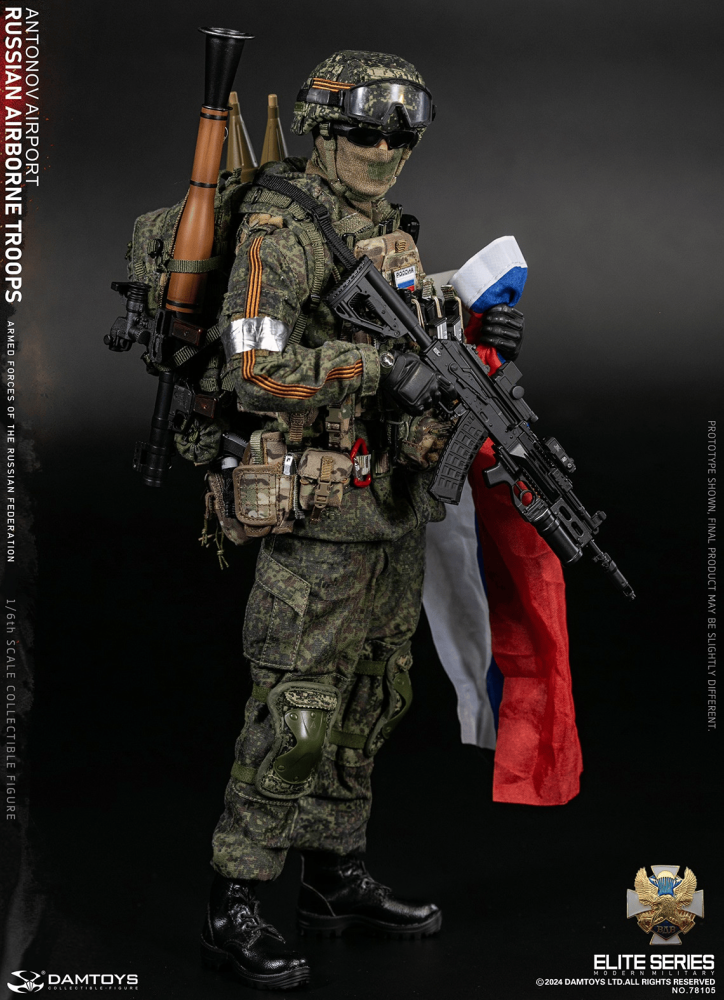 IN STOCK DAMTOYS 1/6 Russian Federation VDV Airborne Force rifleman Antonov Airport 78105