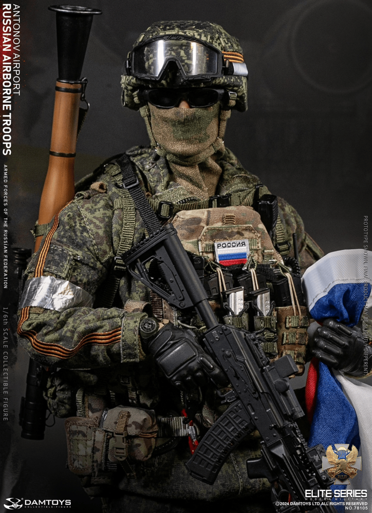 IN STOCK DAMTOYS 1/6 Russian Federation VDV Airborne Force rifleman Antonov Airport 78105