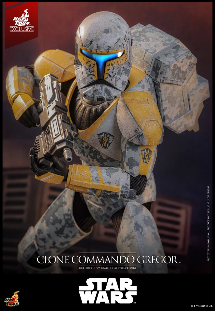 IN STOCK Hot Toys TMS155 Star Wars The Clone Wars Clone Commando 