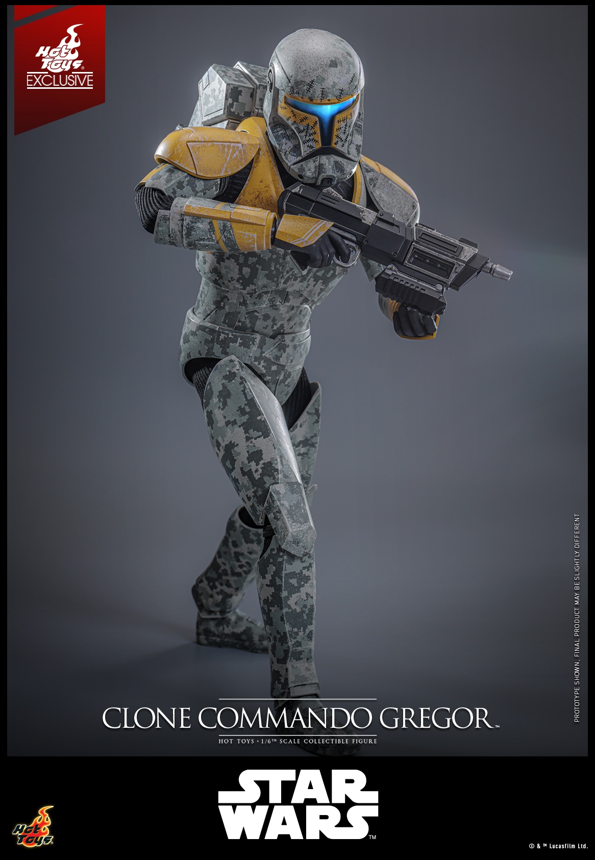 IN STOCK Hot Toys TMS155 Star Wars The Clone Wars Clone