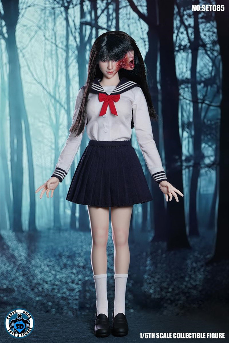In Stock SUPER DUCK 1/6 Horror girl SET085