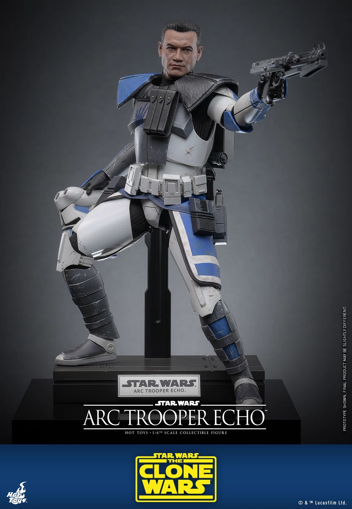 In Stock HOTTOYS 1/6 TMS133 Star Wars Clone V Arc Trooper Echo