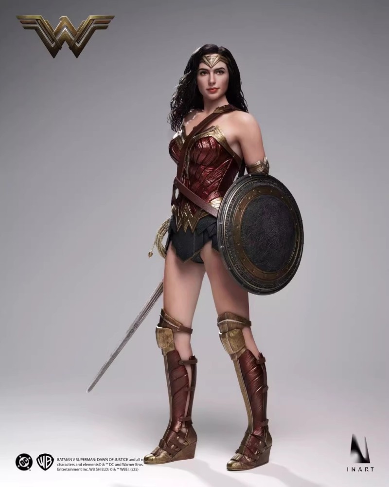 【Pre-order】 QS INART 1/6 Ag-A023 Batman vs. Superman Wonder Woman Hair Transplant