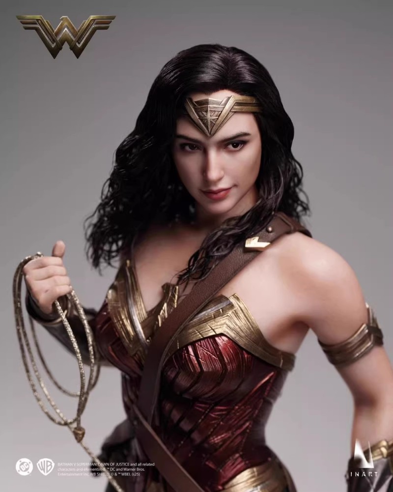 【Pre-order】 QS INART 1/6 Ag-A023 Batman vs. Superman Wonder Woman Hair Transplant