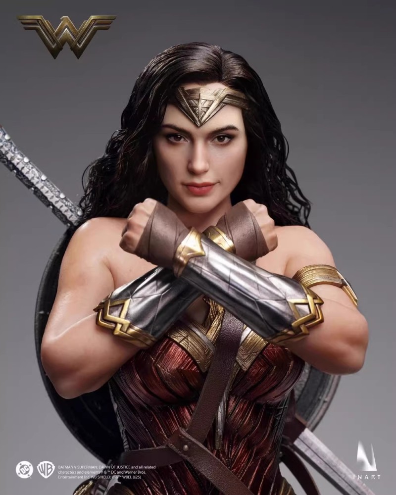【Pre-order】 QS INART 1/6 Ag-A023 Batman vs. Superman Wonder Woman Hair Transplant