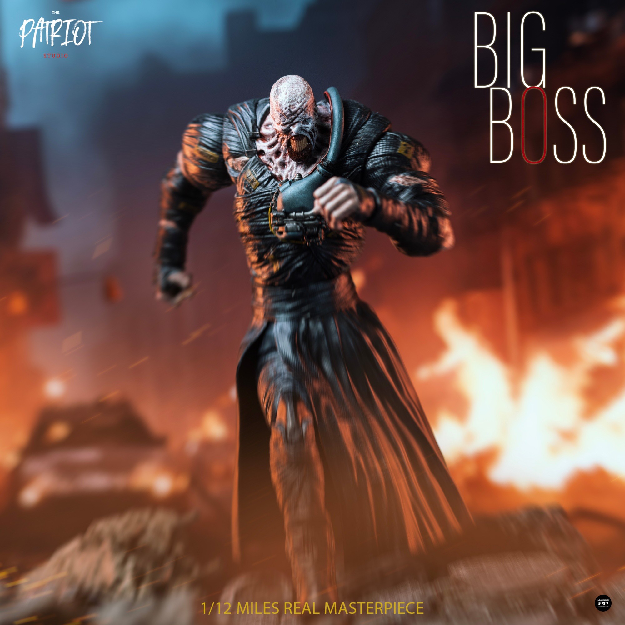 In Stock Patriot Studio 1/12 The Big Boss Nemesis 6 inch Figure