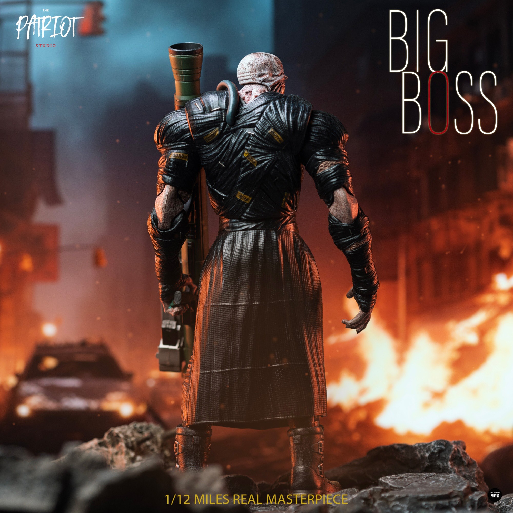 In Stock Patriot Studio 1/12 The Big Boss Nemesis 6 inch Figure