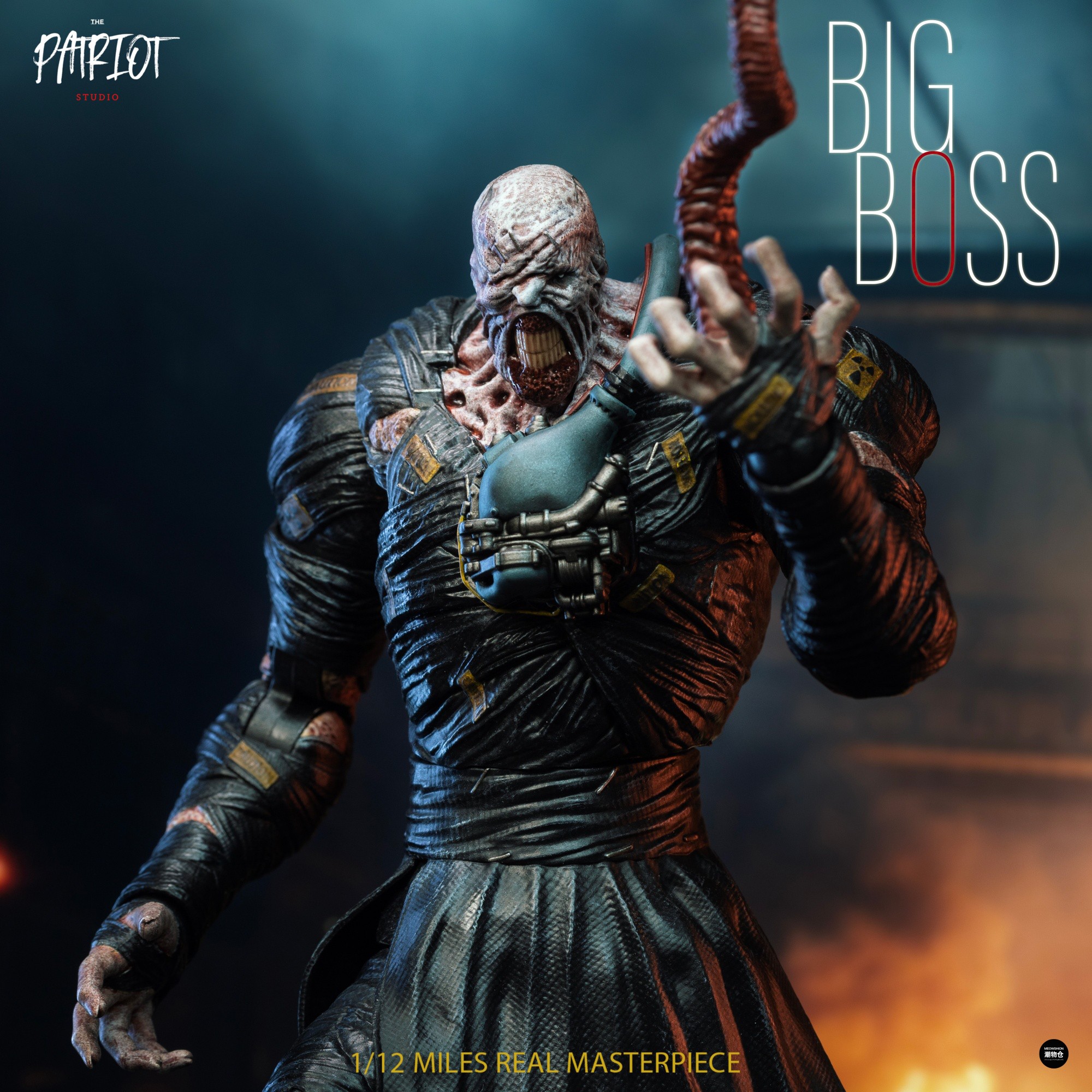 In Stock Patriot Studio 1/12 The Big Boss Nemesis 6 inch Figure