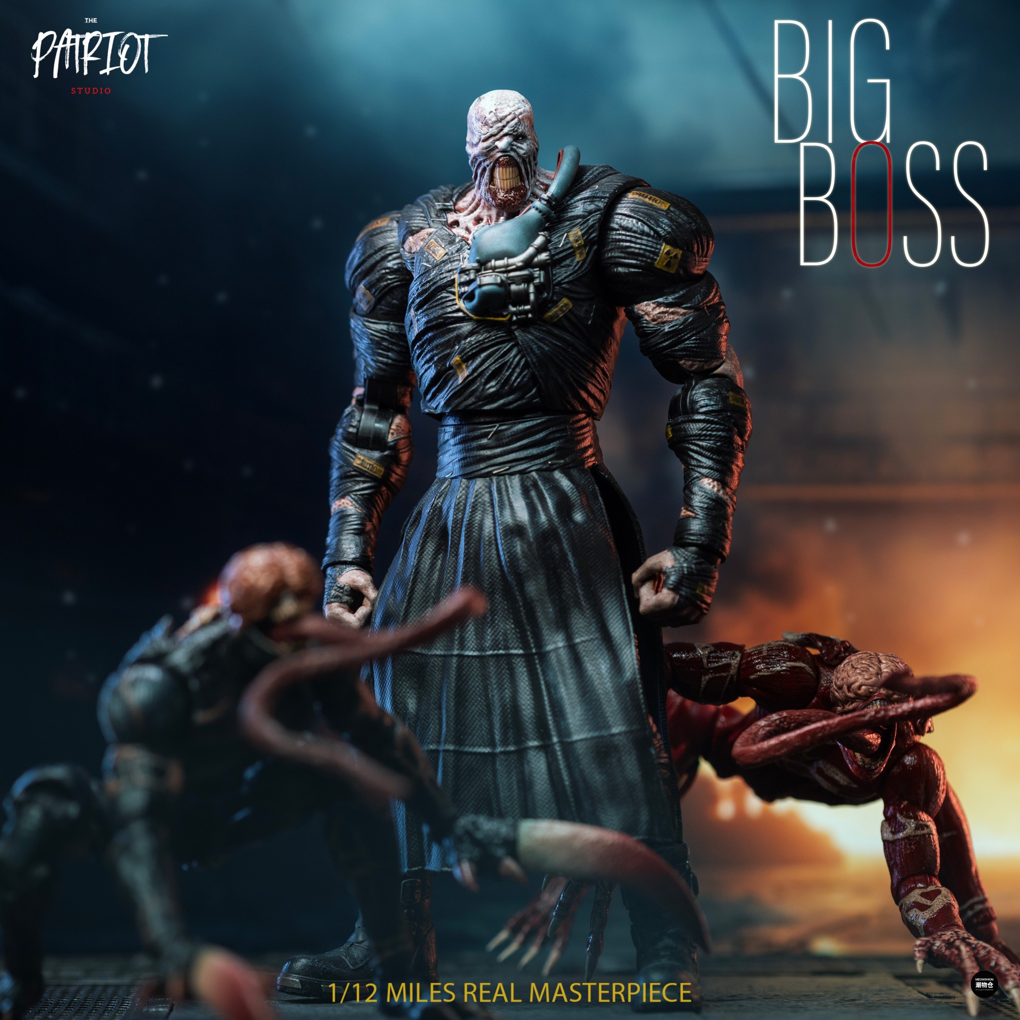In Stock Patriot Studio 1/12 The Big Boss Nemesis 6 inch Figure