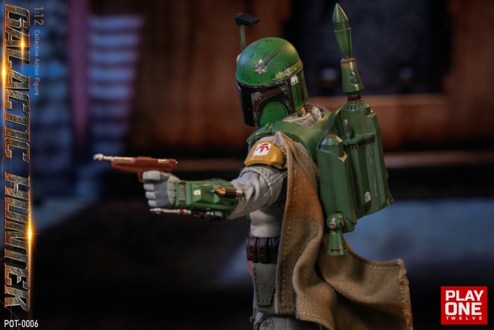 In Stock Play One twelve POT-0006 1/12 Galactic Hunter Fett 6" Action Figure