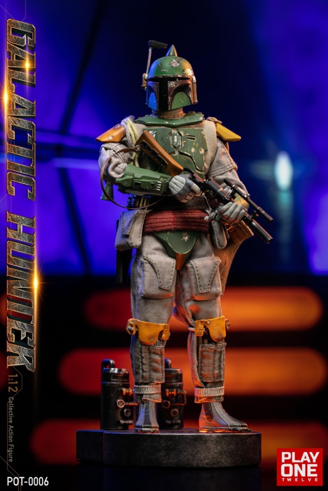 In Stock Play One twelve POT-0006 1/12 Galactic Hunter Fett 6" Action Figure