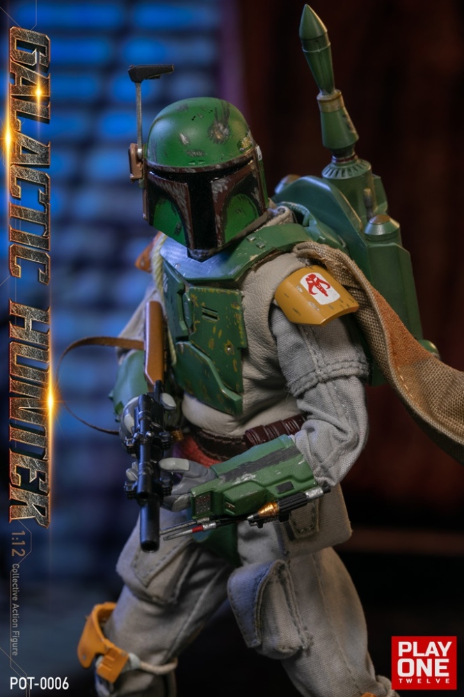 In Stock Play One twelve POT-0006 1/12 Galactic Hunter Fett 6" Action Figure
