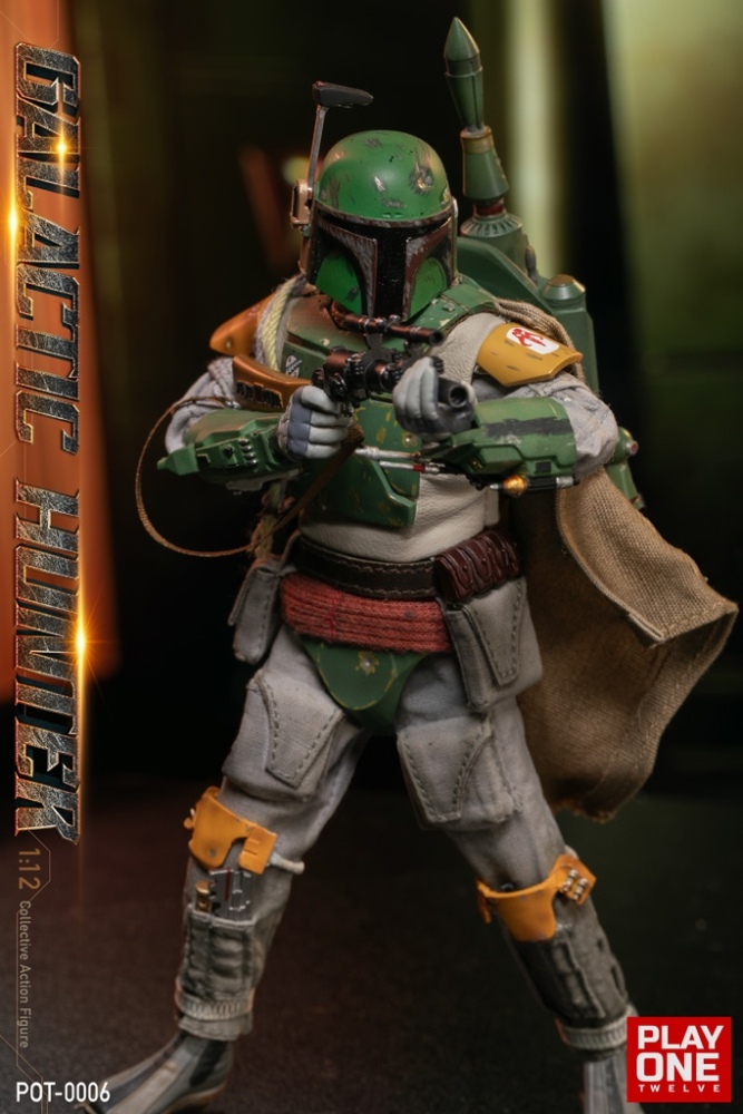 In Stock Play One twelve POT-0006 1/12 Galactic Hunter Fett 6" Action Figure