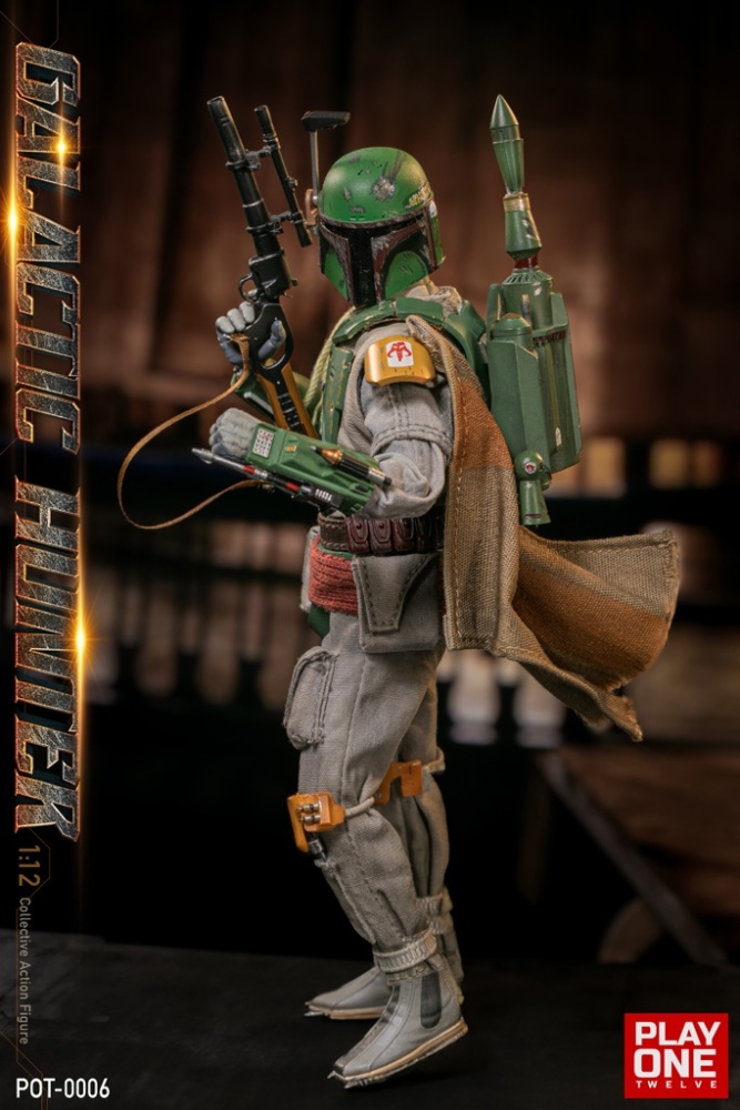 In Stock Play One twelve POT-0006 1/12 Galactic Hunter Fett 6" Action Figure