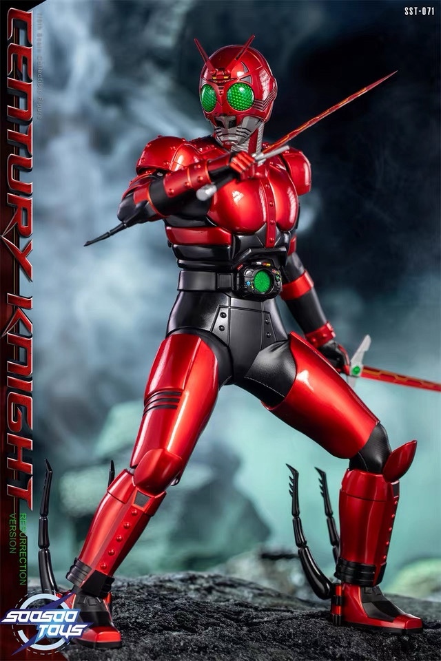 IN STOCK  Soosootoys Red Shadow Warrior Kamen Rider sst-071 Silver Shadow Warrior 1/6 Movable
