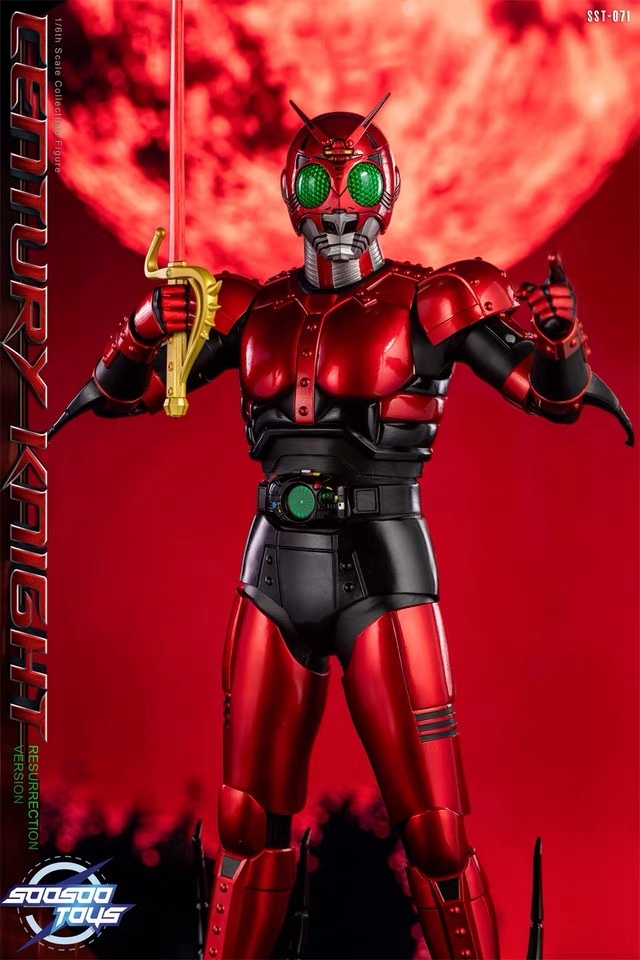 IN STOCK  Soosootoys Red Shadow Warrior Kamen Rider sst-071 Silver Shadow Warrior 1/6 Movable