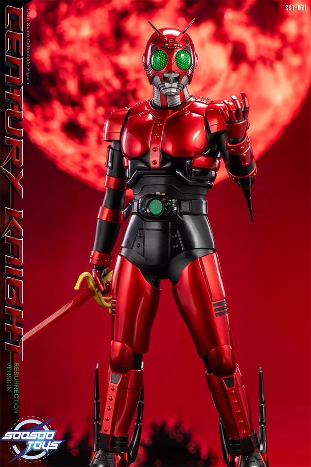 IN STOCK  Soosootoys Red Shadow Warrior Kamen Rider sst-071 Silver Shadow Warrior 1/6 Movable