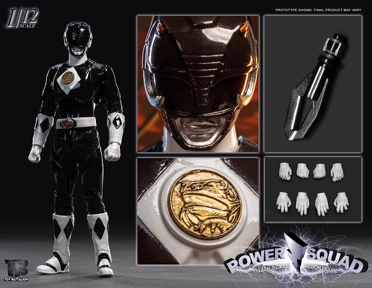 Toys Battalion1/12パワー ス クワッド 6体セット TB020 TOYS BATTALION - Superhero 1/12 Power Squad TB020 (Licensed