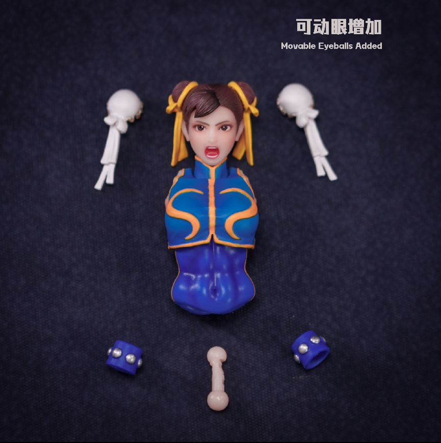 IN STOCK Xuanjian Studio 1/12 Fighting Girl Chun-Li Shan Chuan Yue Studio Accessory Pack PJ01