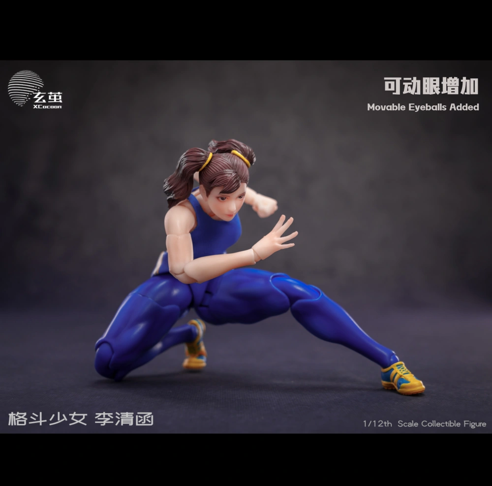 UPPER DECK Last Shot フィギュア 3298 IN STOCK Xuanjian Studio 1/12 Fighting Girl Chun-Li Shan