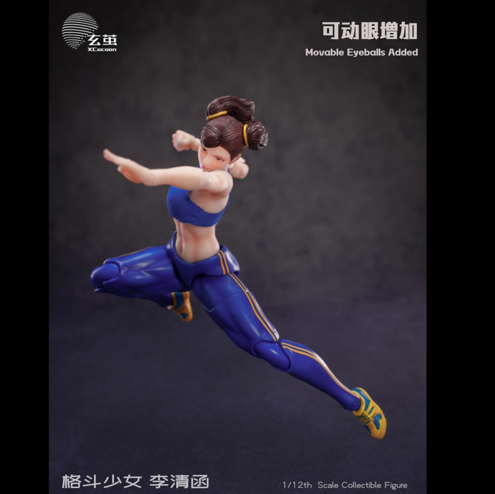 IN STOCK Xuanjian Studio 1/12 Fighting Girl Chun-Li Shan