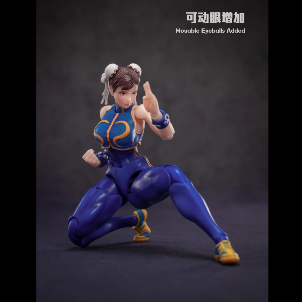 IN STOCK Xuanjian Studio 1/12 Fighting Girl Chun-Li Shan