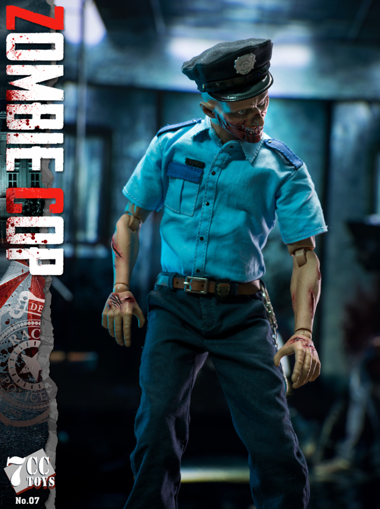 In Stock  7CC TOYS  NO07 Zombie killer Zombie Cop Male 1/6 Action Fiugre Model Toys