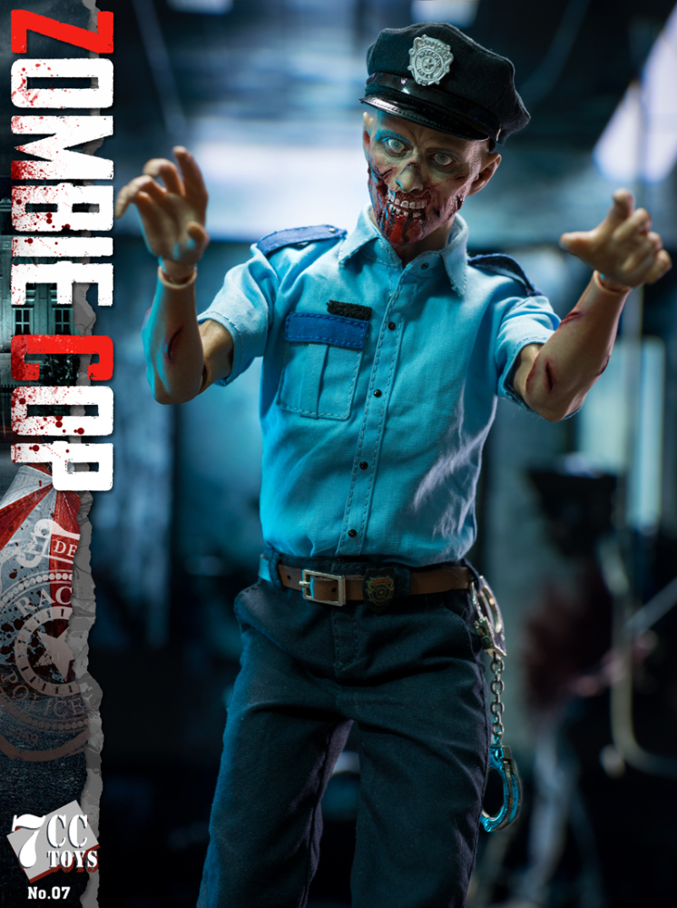 In Stock  7CC TOYS  NO07 Zombie killer Zombie Cop Male 1/6 Action Fiugre Model Toys