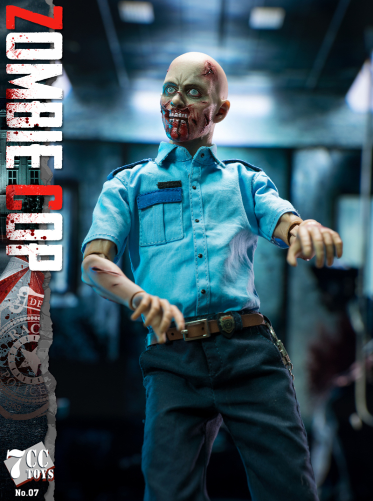 In Stock  7CC TOYS  NO07 Zombie killer Zombie Cop Male 1/6 Action Fiugre Model Toys