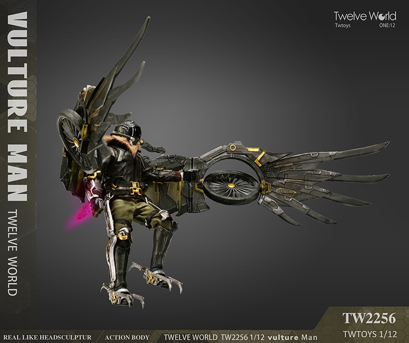 TW2256 VULTURE MAN 1/12 ヴァルチャー TW Toys 1/12 TW2256 Vulture Man the Vulture - GunDamit Store