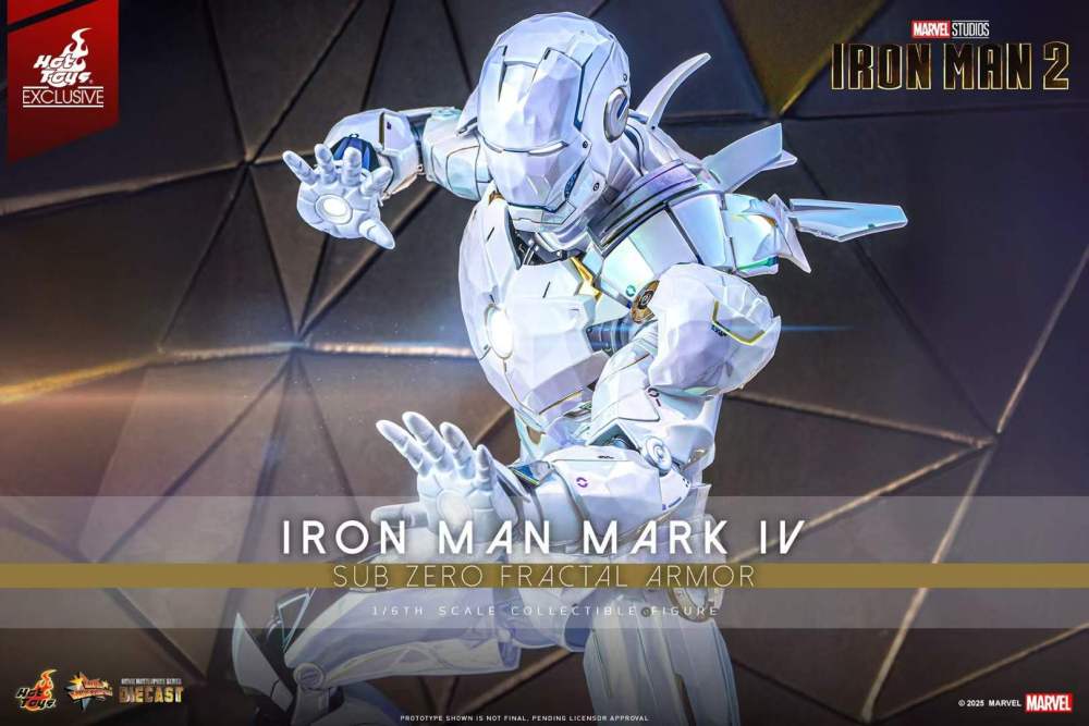 HOTTOYS 1/6 Mark4 Iron Man  MANM ARK IV SUB ZERO FRACTAL ARMOR