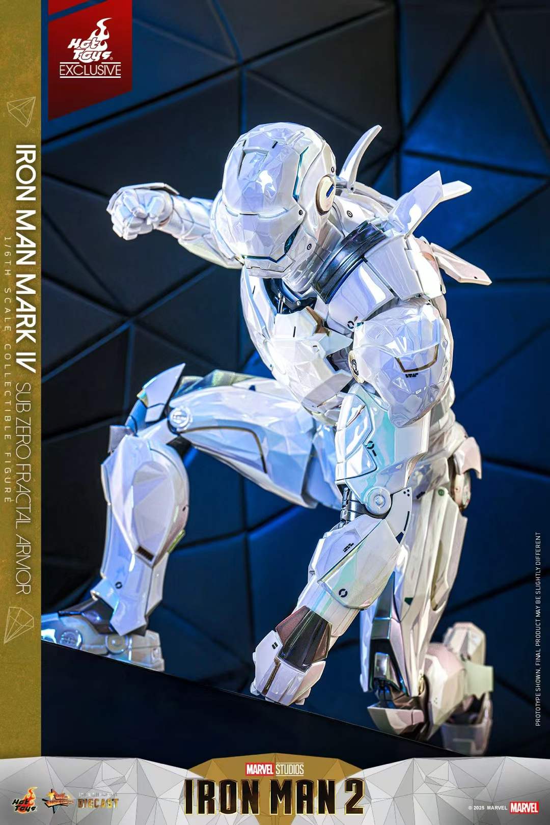 HOTTOYS 1/6 Mark4 Iron Man MANM ARK IV SUB ZERO FRACTAL ARMOR