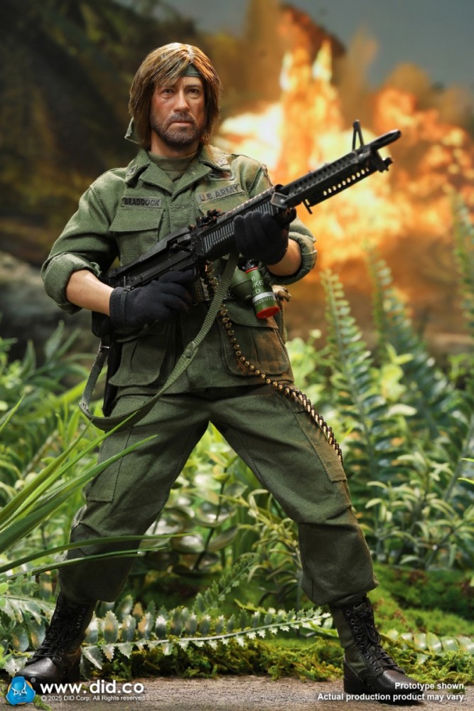 In Stock  DID V80184 Vietnam War U.S. Army – Colonel James 1/6 Action Figure