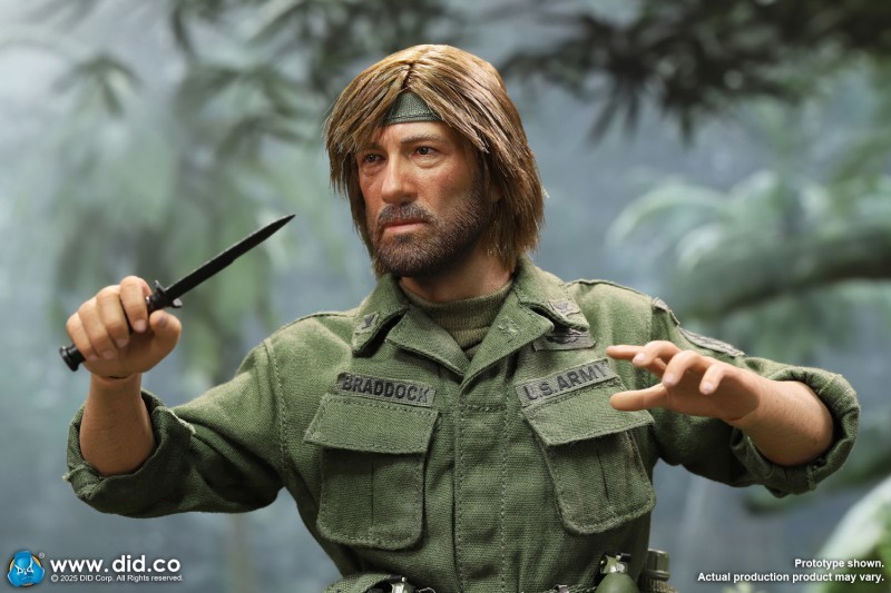 In Stock  DID V80184 Vietnam War U.S. Army – Colonel James 1/6 Action Figure