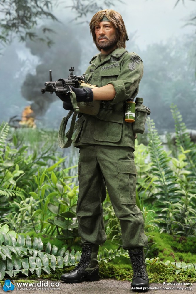 In Stock  DID V80184 Vietnam War U.S. Army – Colonel James 1/6 Action Figure