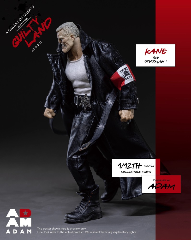 Pre-order  ADAM ADG-001 1/12 Scale GUILTY LAND-KANE THE "POSTMAN"