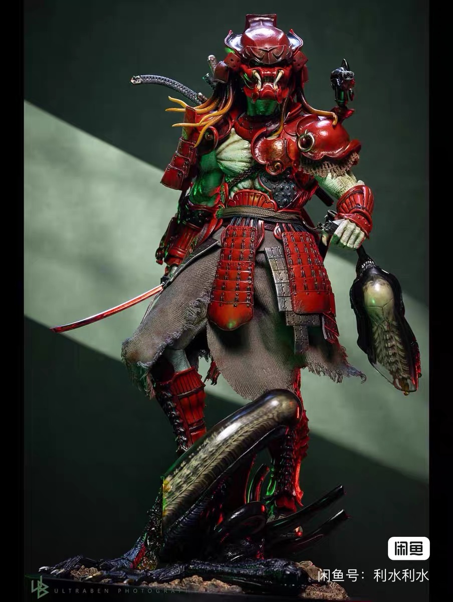 In Stock HOTTOYS HT 1/6 Red Ghost Warrior Predator Limited Edition AC06B