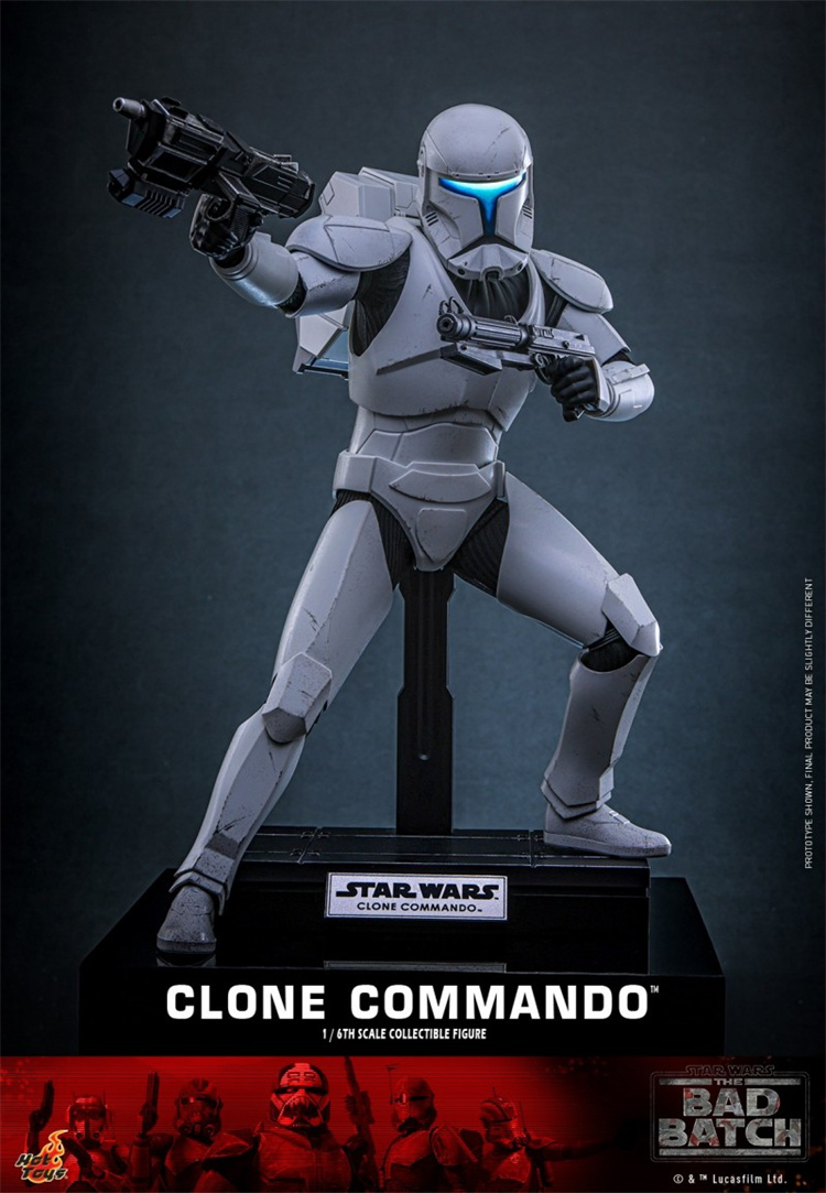 In Stock Hot Toys TMS131 Star Wars The Bad Batch Clone Commando 1