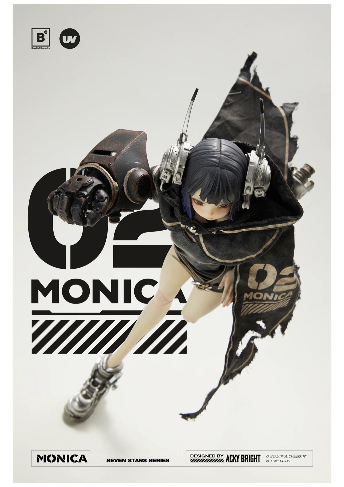 Beautiful Chemistry x Acky Bright 1/6 Seven Stars 02 Monica UV202415