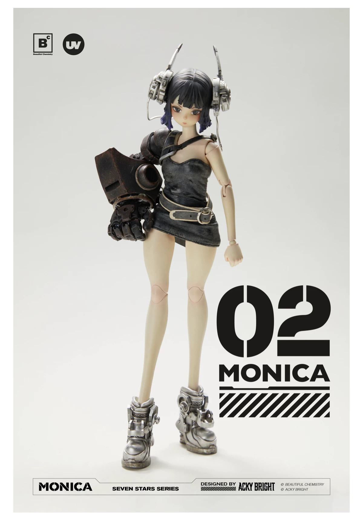 Beautiful Chemistry x Acky Bright 1/6 Seven Stars 02 Monica UV202415