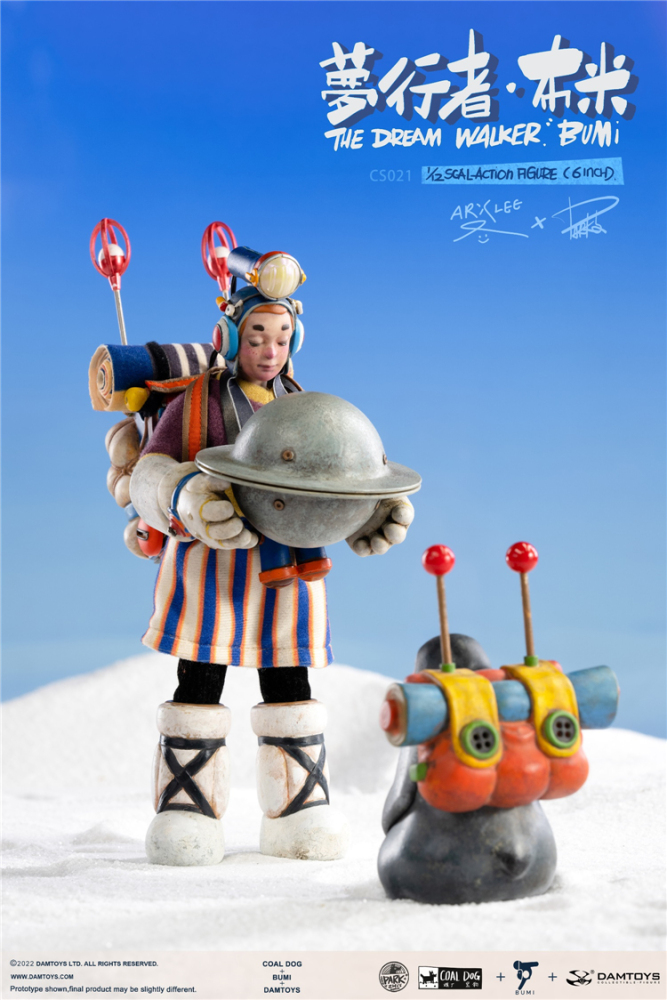 In Stock  Coaldog x Damtoys Bumi Dreamwalker 6-inch Collectible Action Figure CS021B Deep Sleep