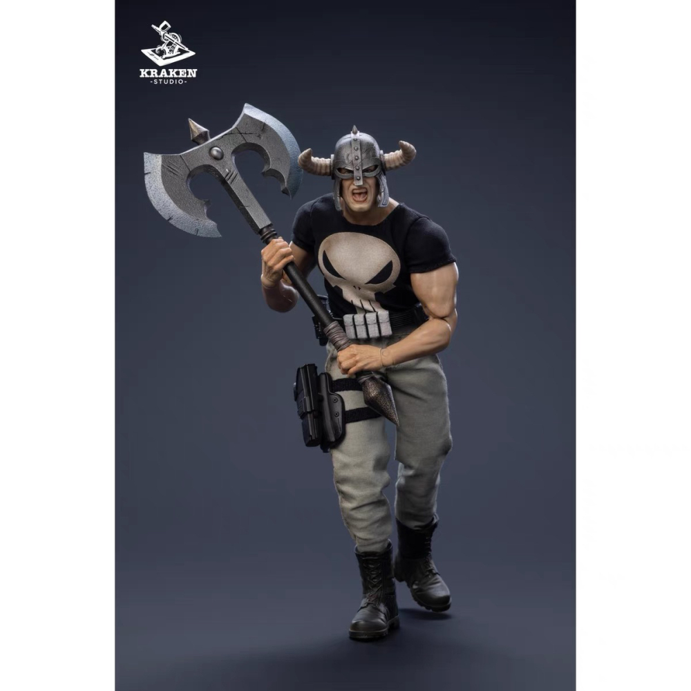 Kraken Studio 1/12 Punisher Frank Castle Action Figure Deluxe