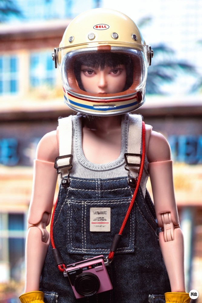 In Stock New TrickyMan12 Girl Cuby Super Action Figure 202417B Cycling Version